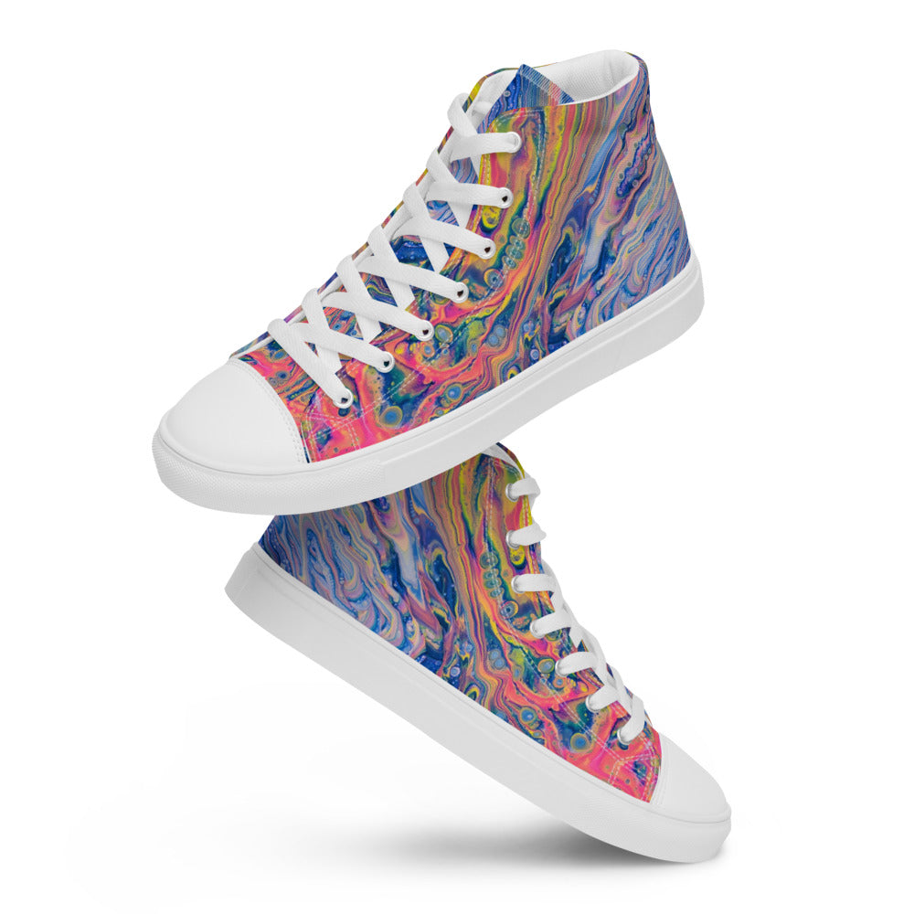 Men’s high top canvas shoes - FA004B
