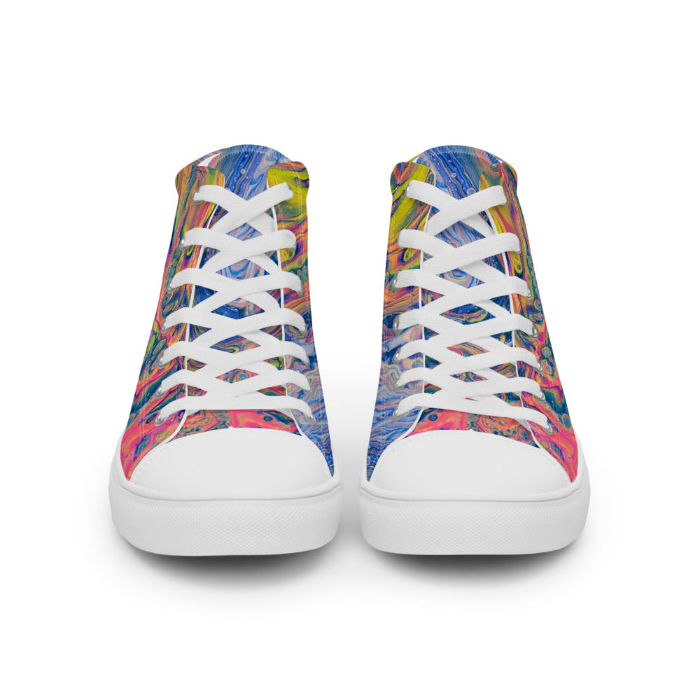 Men’s high top canvas shoes - FA004B