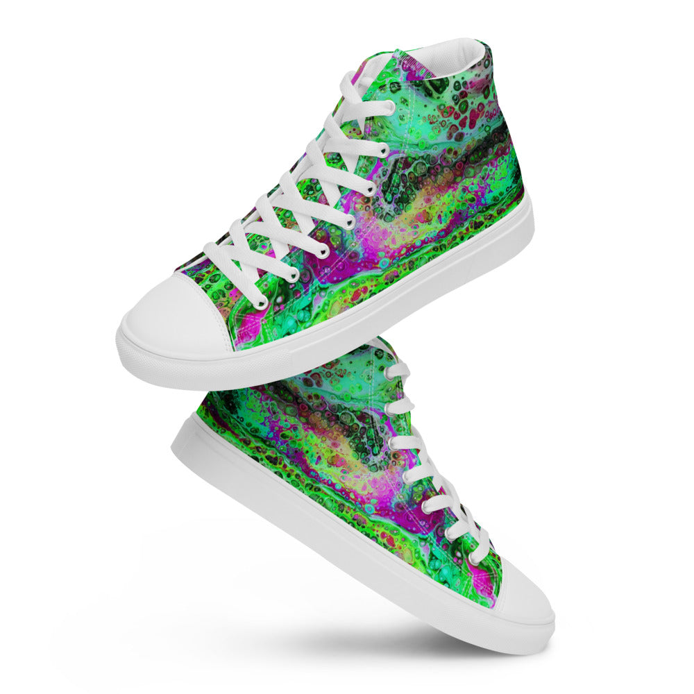 Men’s high top canvas shoes - FA003A