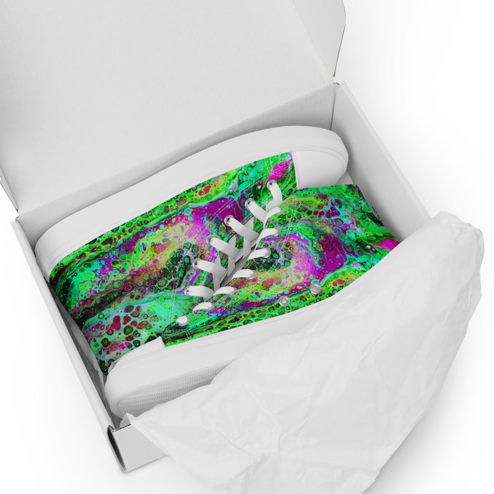 Men’s high top canvas shoes - FA003A