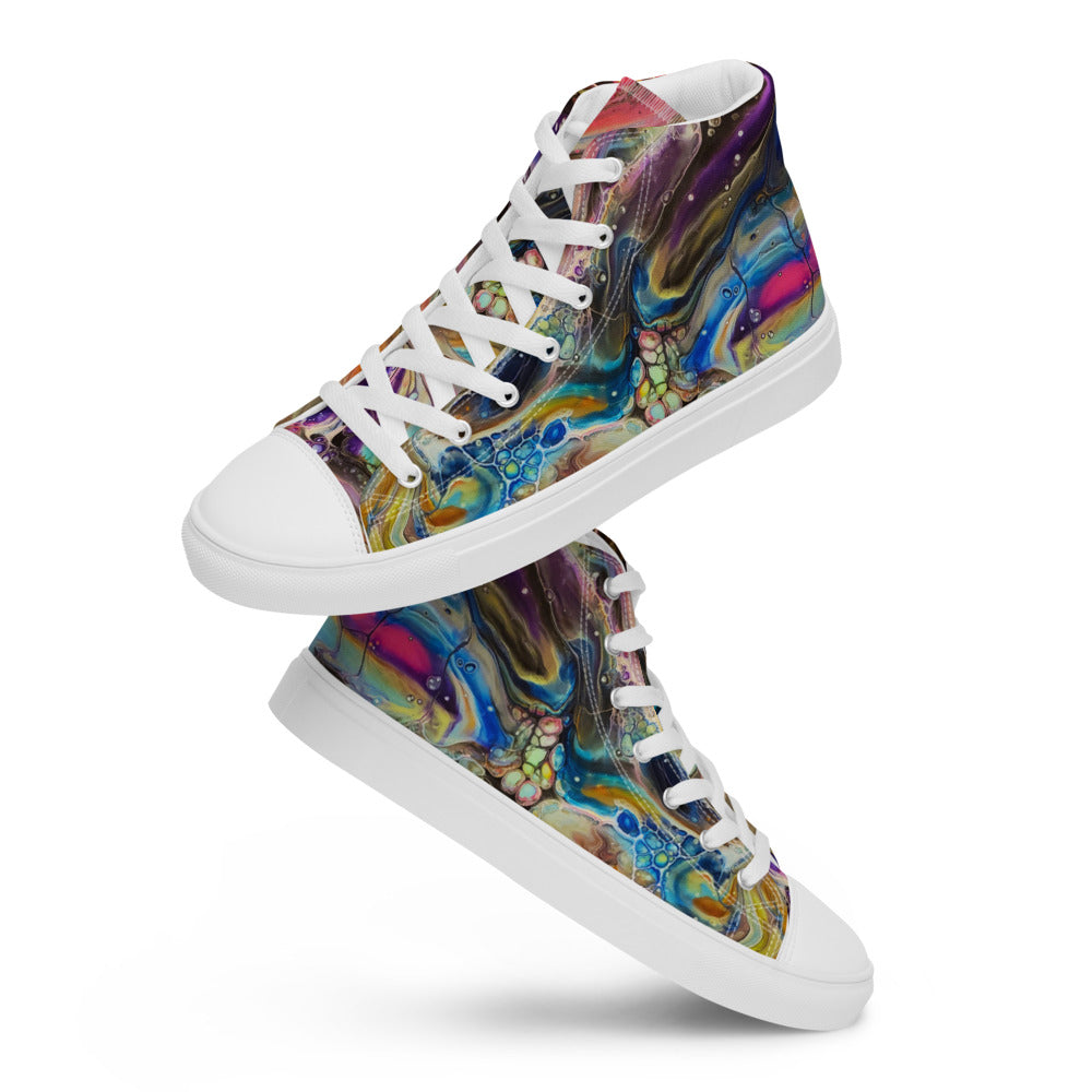 Men’s high top canvas shoes - FA001