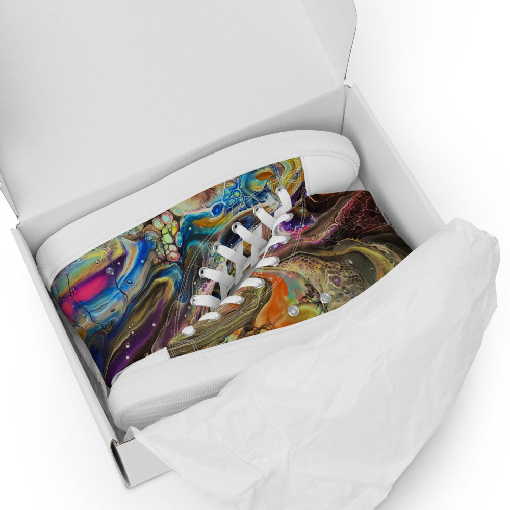 Men’s high top canvas shoes - FA001
