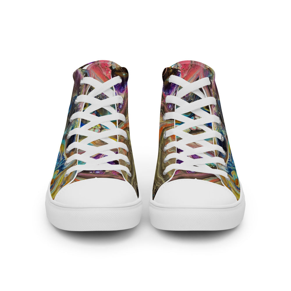 Men’s high top canvas shoes - FA001