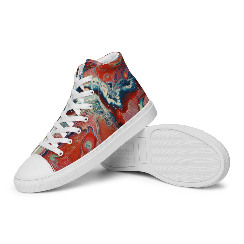 Men’s high top canvas shoes - FA022