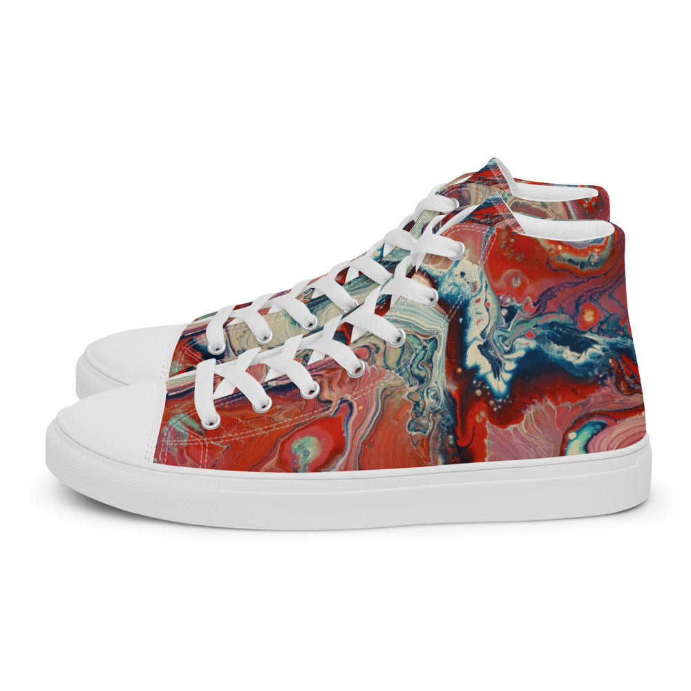 Men’s high top canvas shoes - FA022