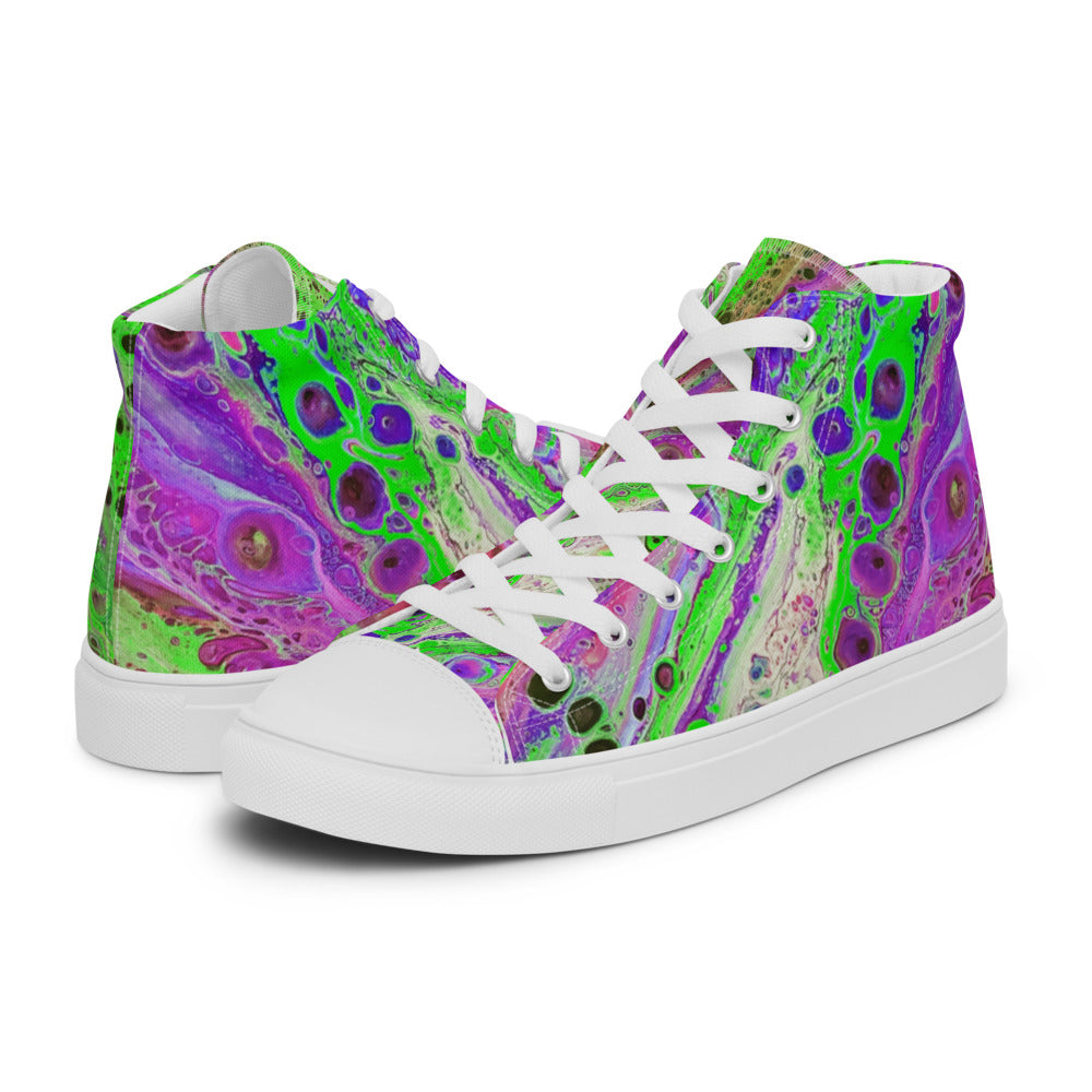 Men’s high top canvas shoes - FA018D