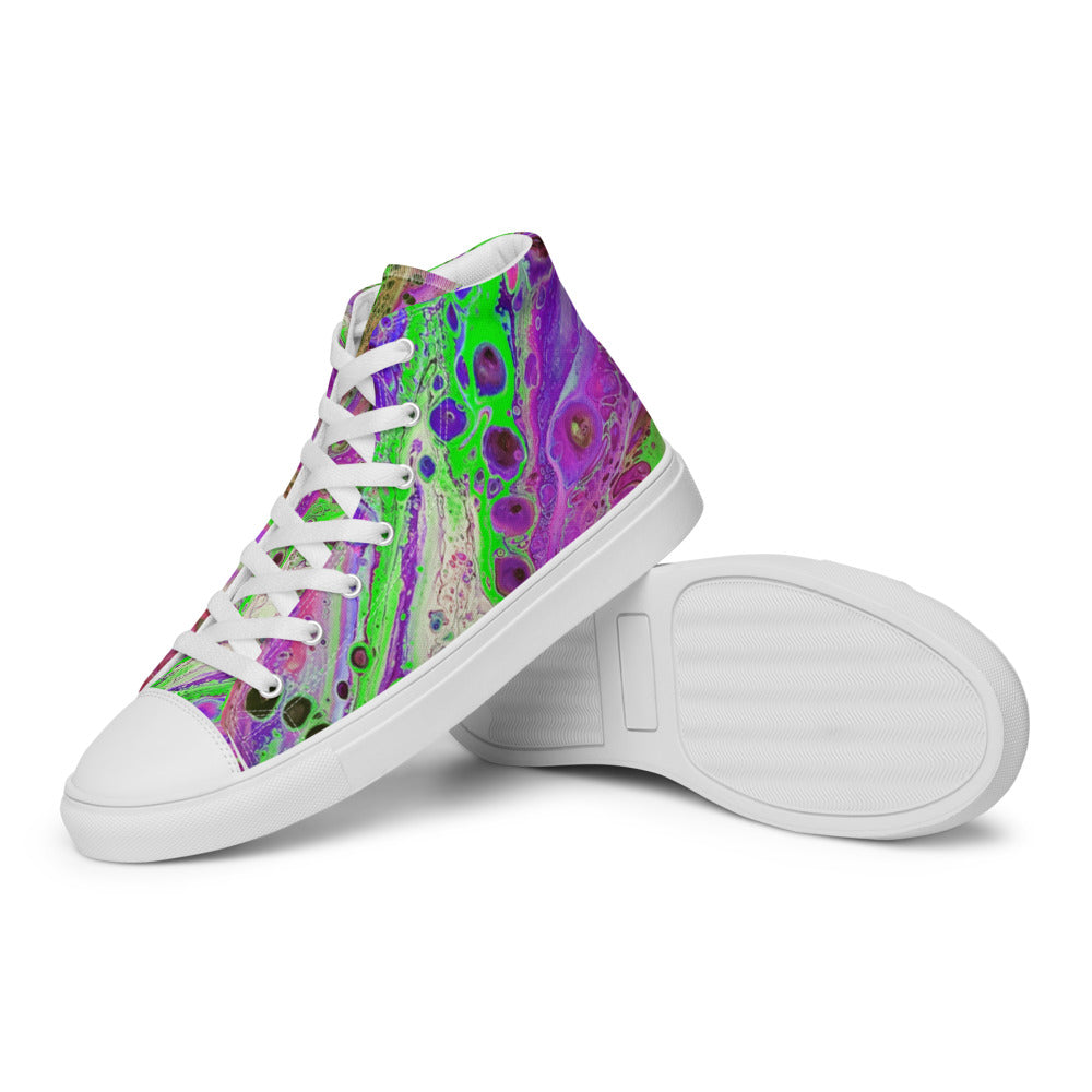 Men’s high top canvas shoes - FA018D
