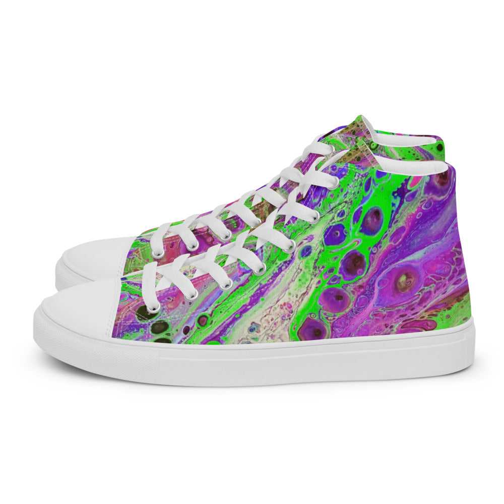 Men’s high top canvas shoes - FA018D