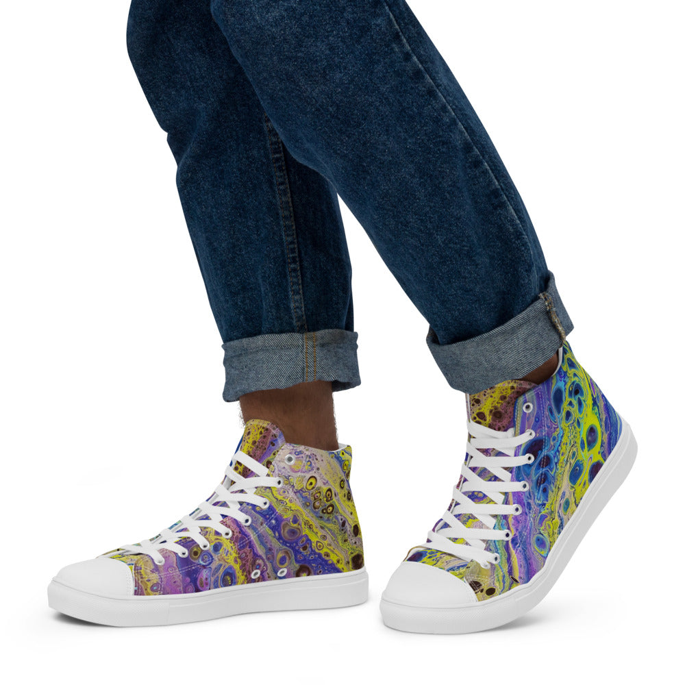 Men’s high top canvas shoes - FA018