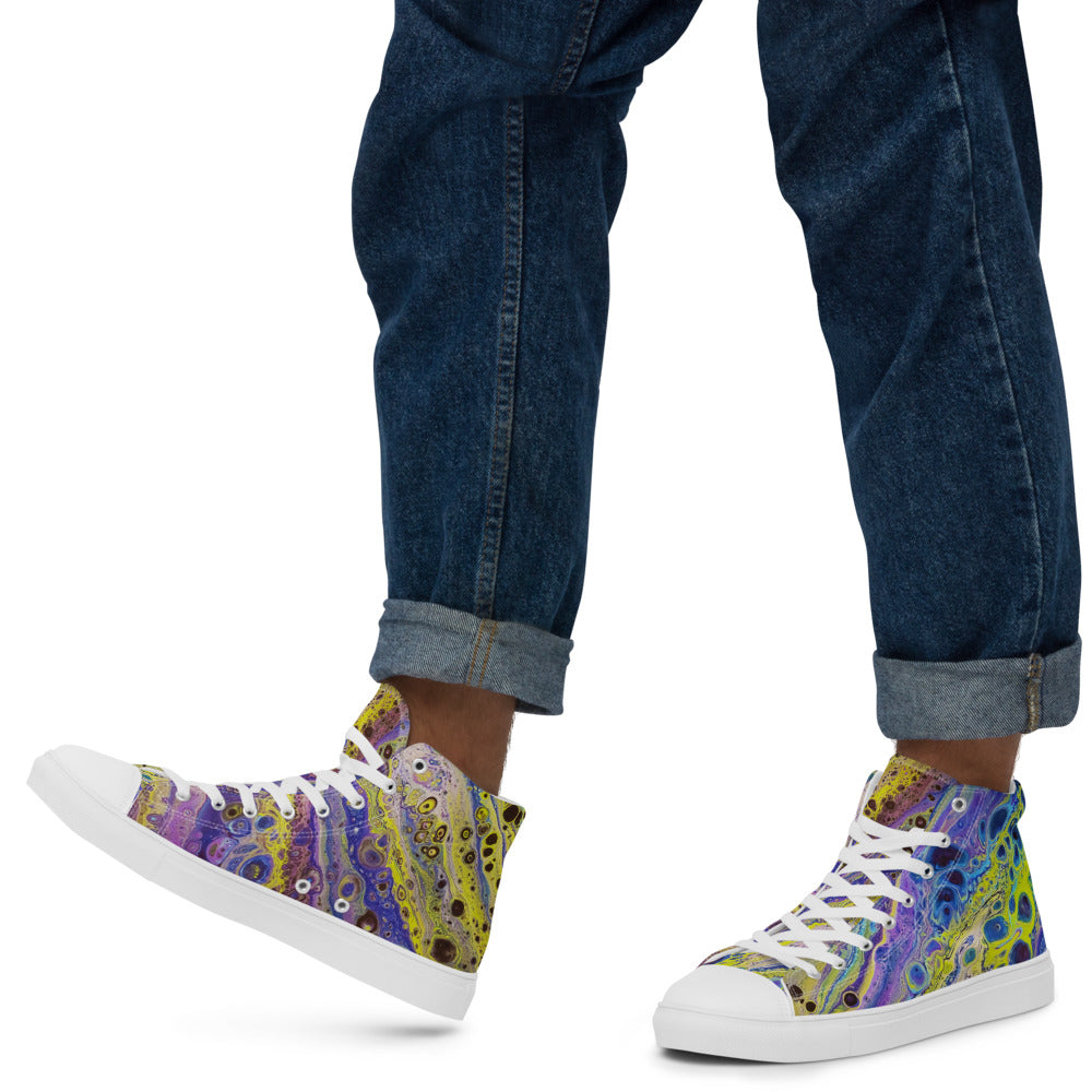 Men’s high top canvas shoes - FA018