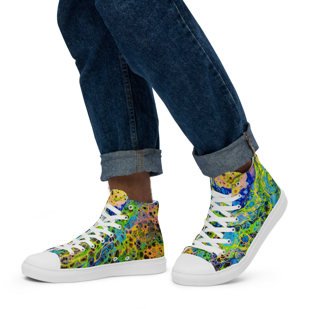 Men’s high top canvas shoes - FA016