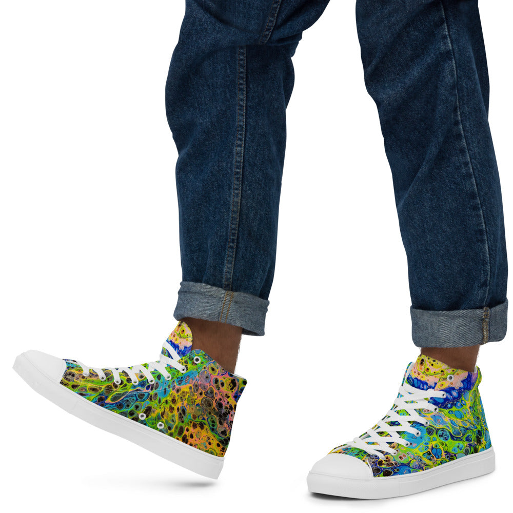 Men’s high top canvas shoes - FA016