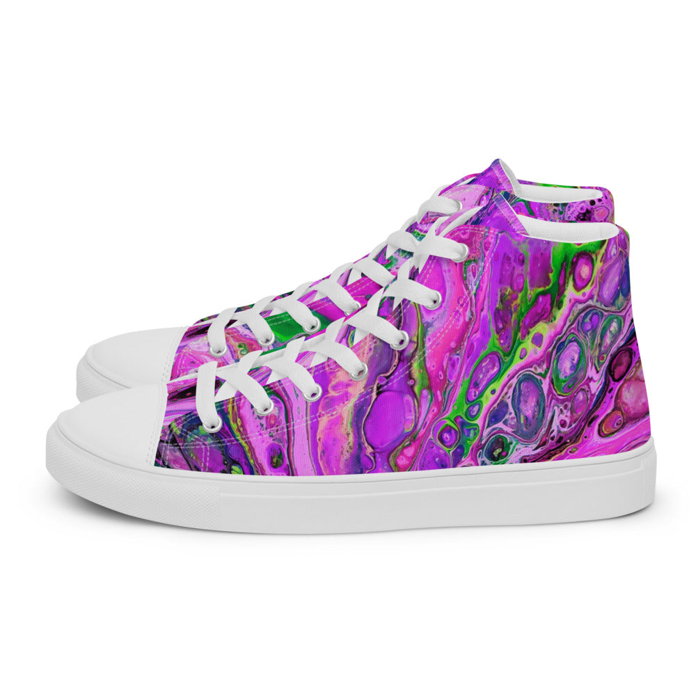 Men’s high top canvas shoes - FA011D