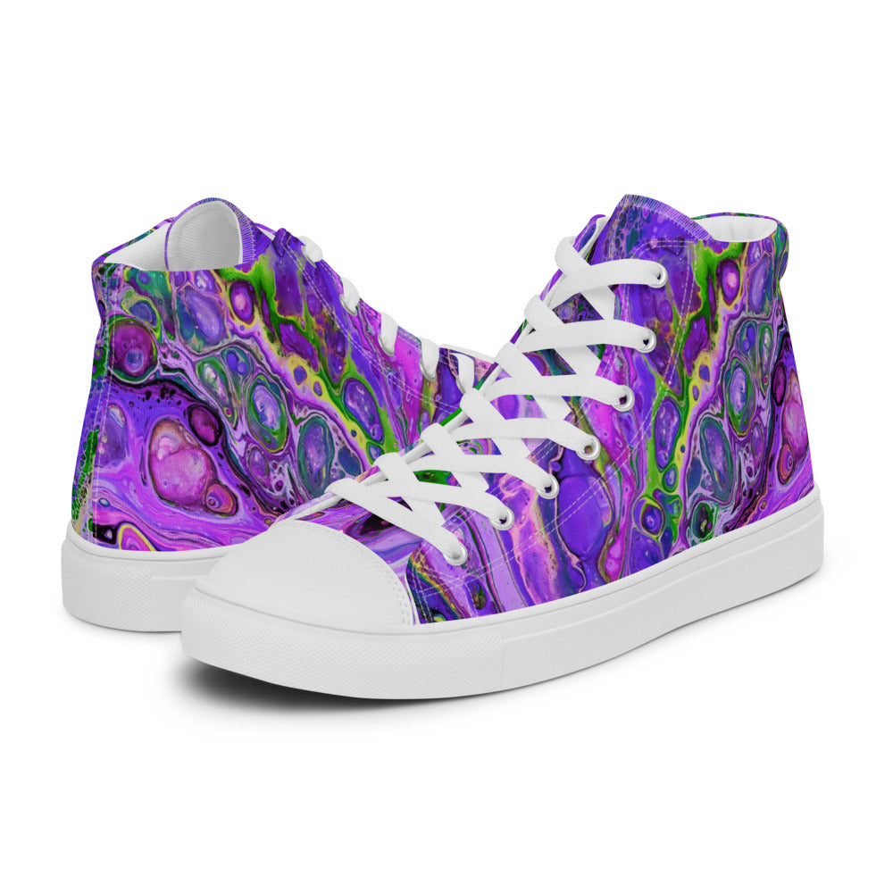 Men’s high top canvas shoes - FA011C