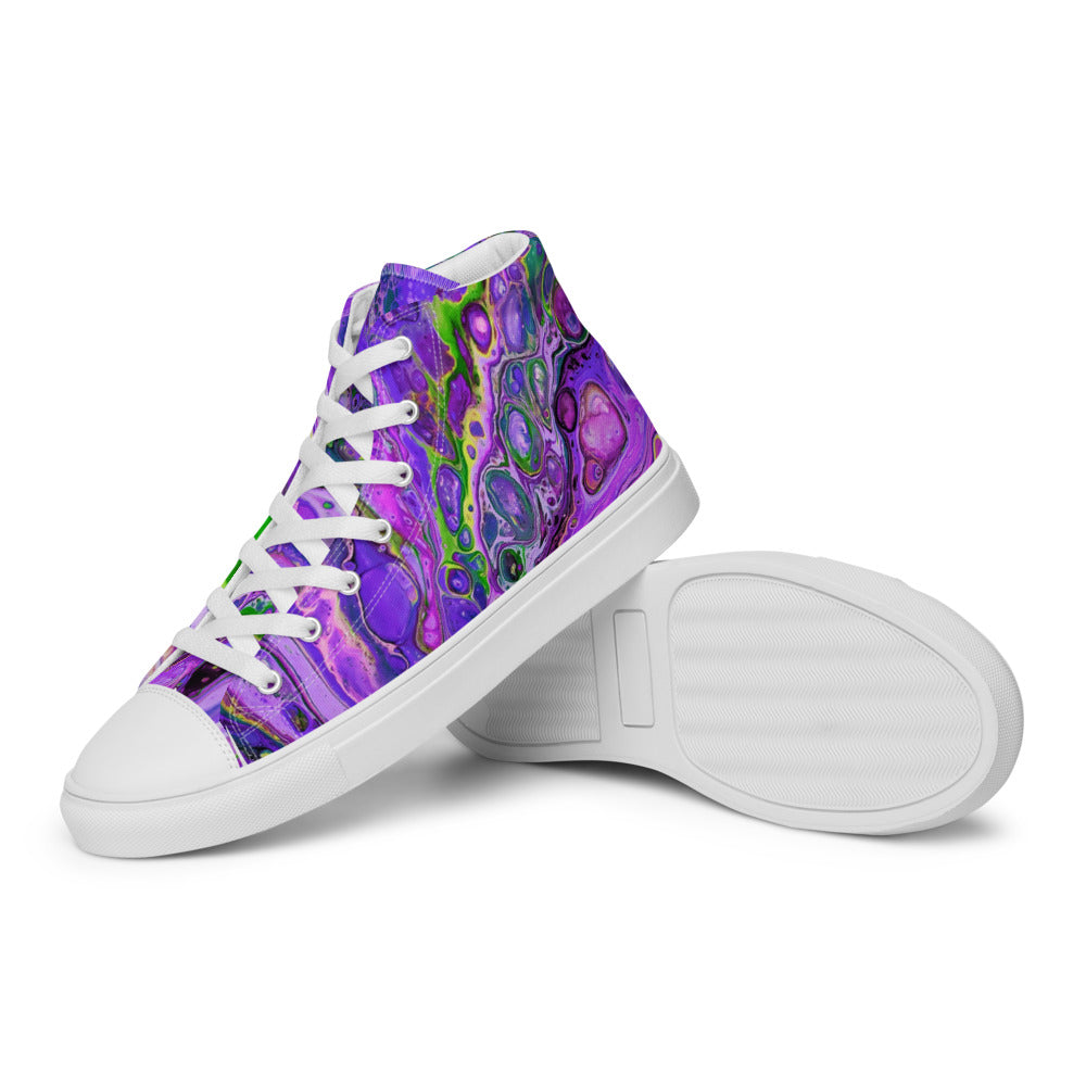 Men’s high top canvas shoes - FA011C