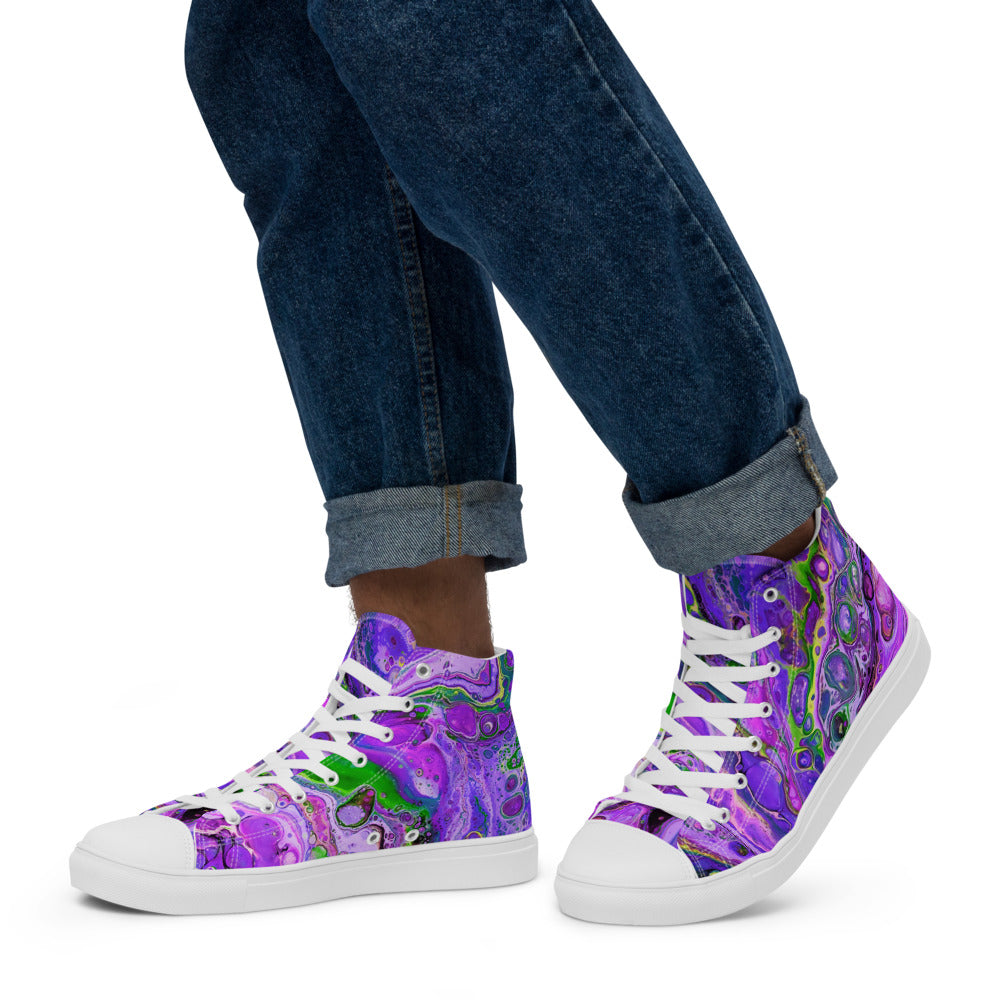 Men’s high top canvas shoes - FA011C