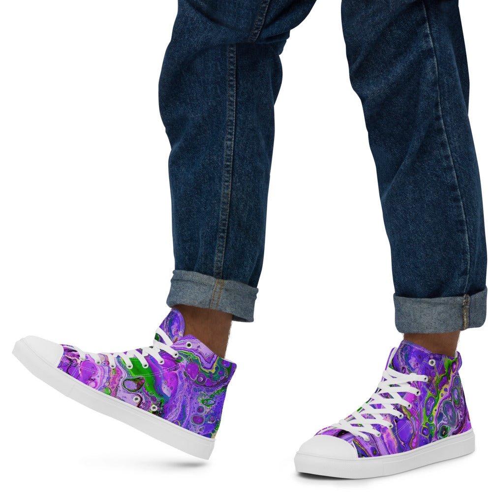 Men’s high top canvas shoes - FA011C