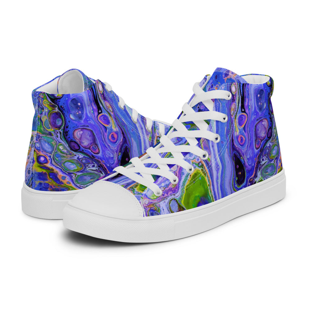 Men’s high top canvas shoes - FA011B
