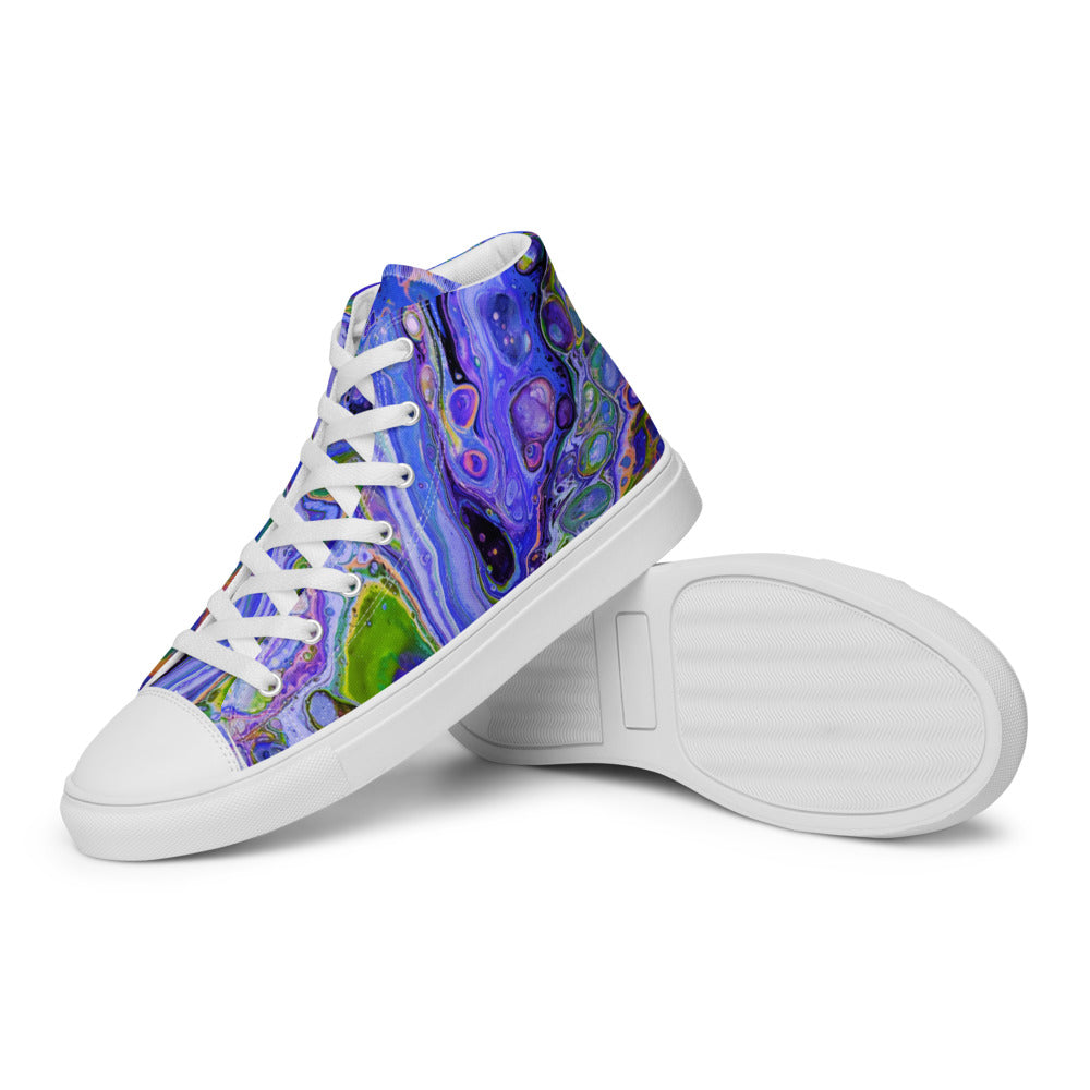 Men’s high top canvas shoes - FA011B