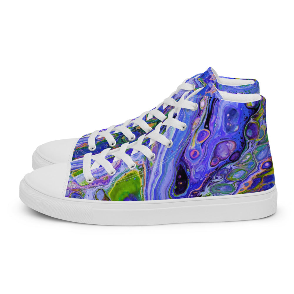 Men’s high top canvas shoes - FA011B