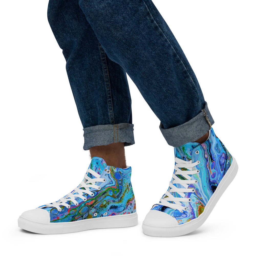 Men’s high top canvas shoes - FA011A