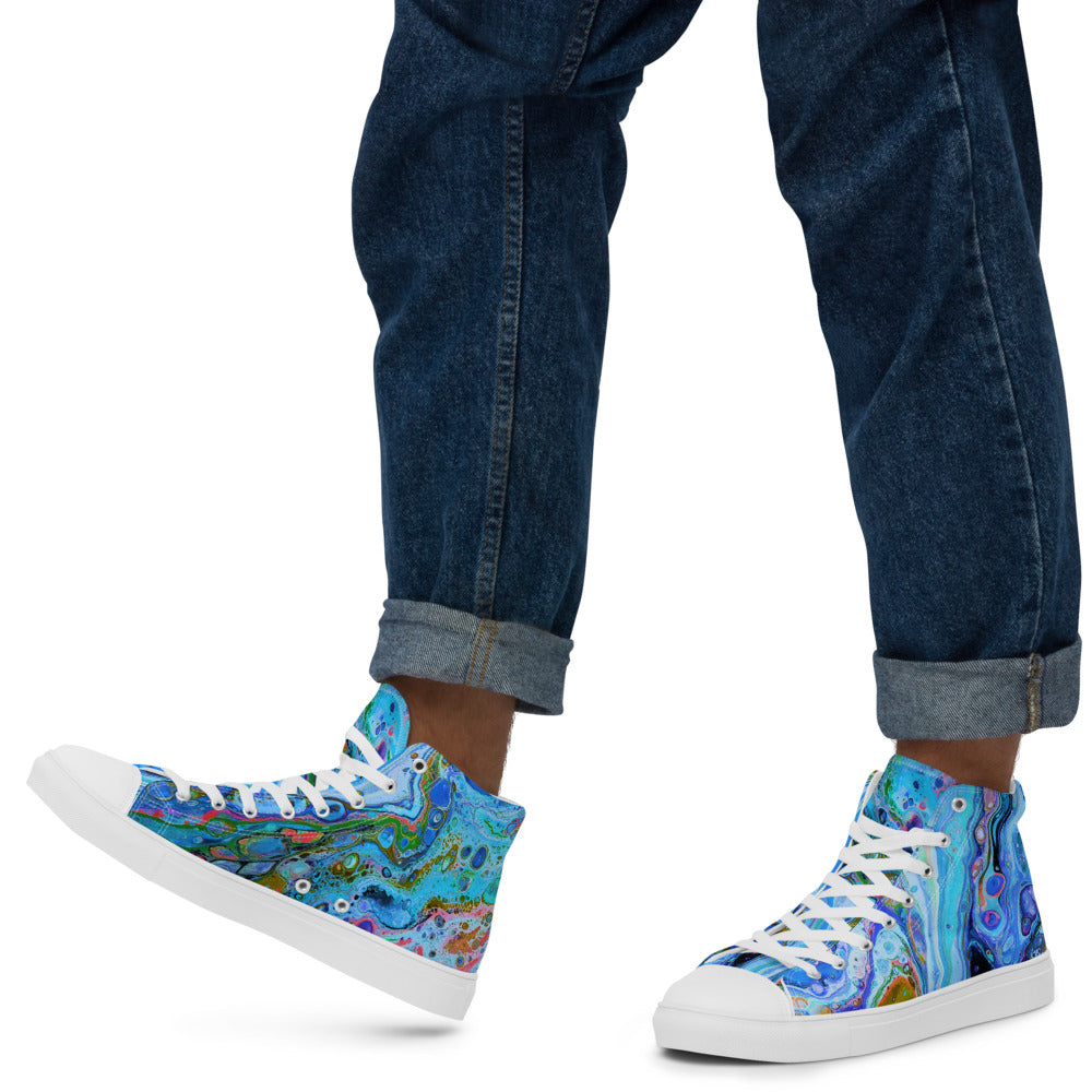Men’s high top canvas shoes - FA011A