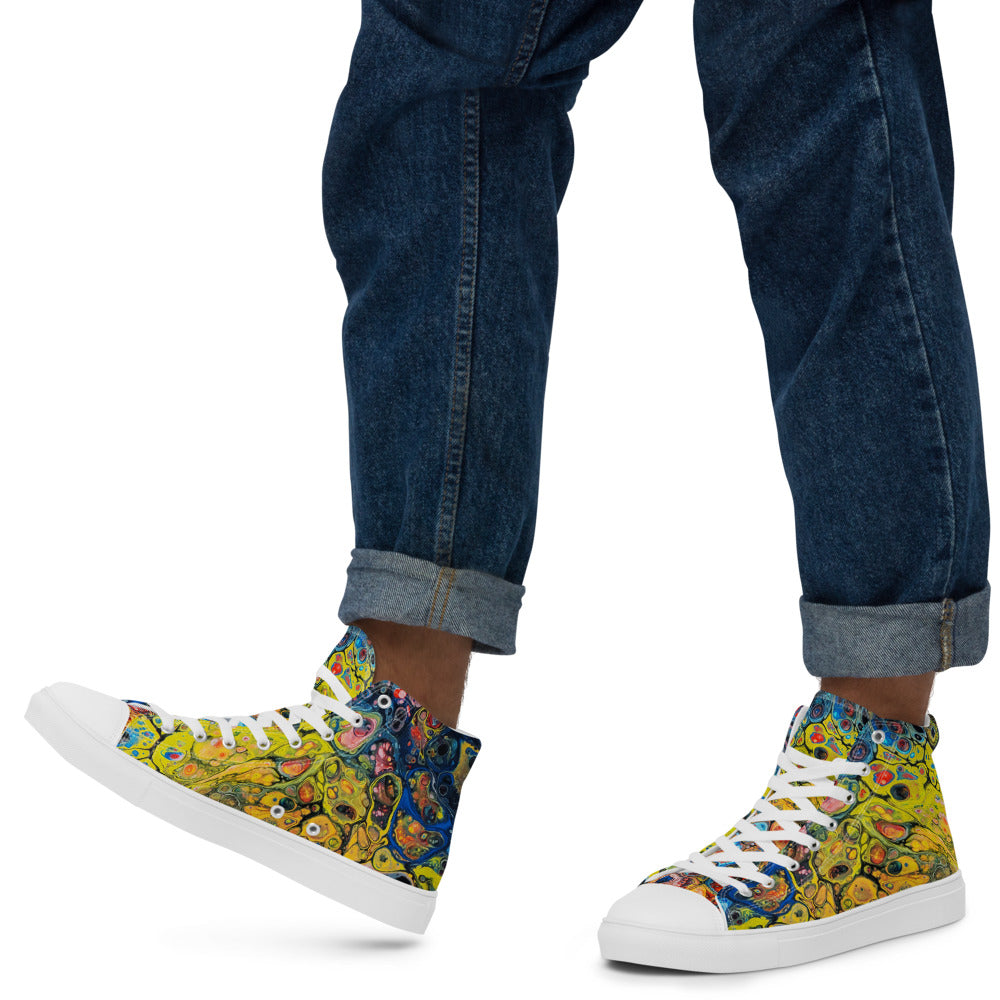 Men’s high top canvas shoes - FA007