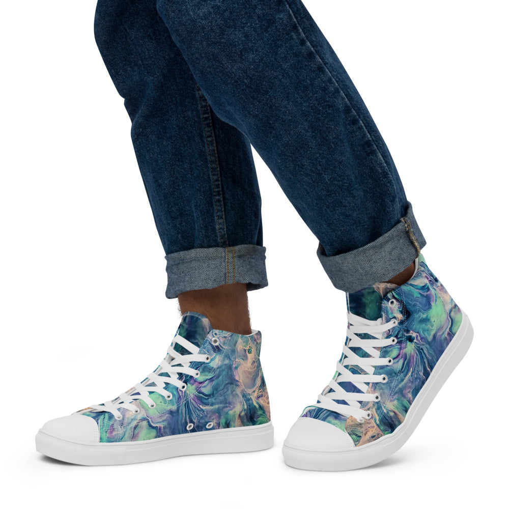 Men’s high top canvas shoes - FA005