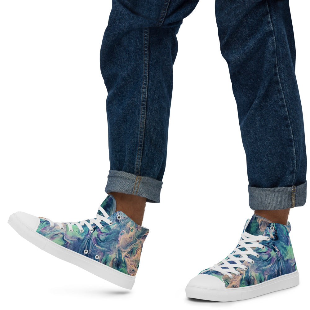 Men’s high top canvas shoes - FA005