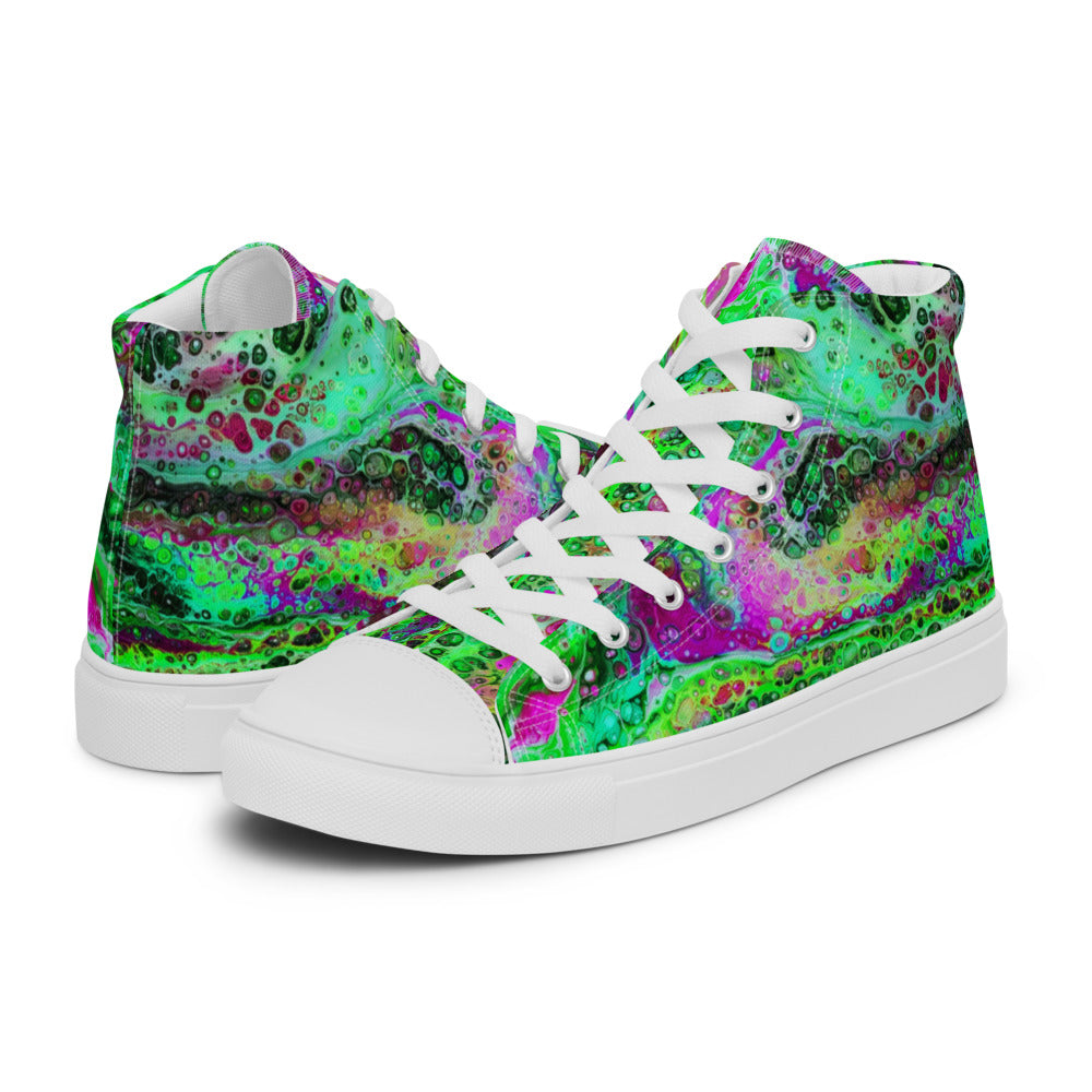 Men’s high top canvas shoes - FA003A