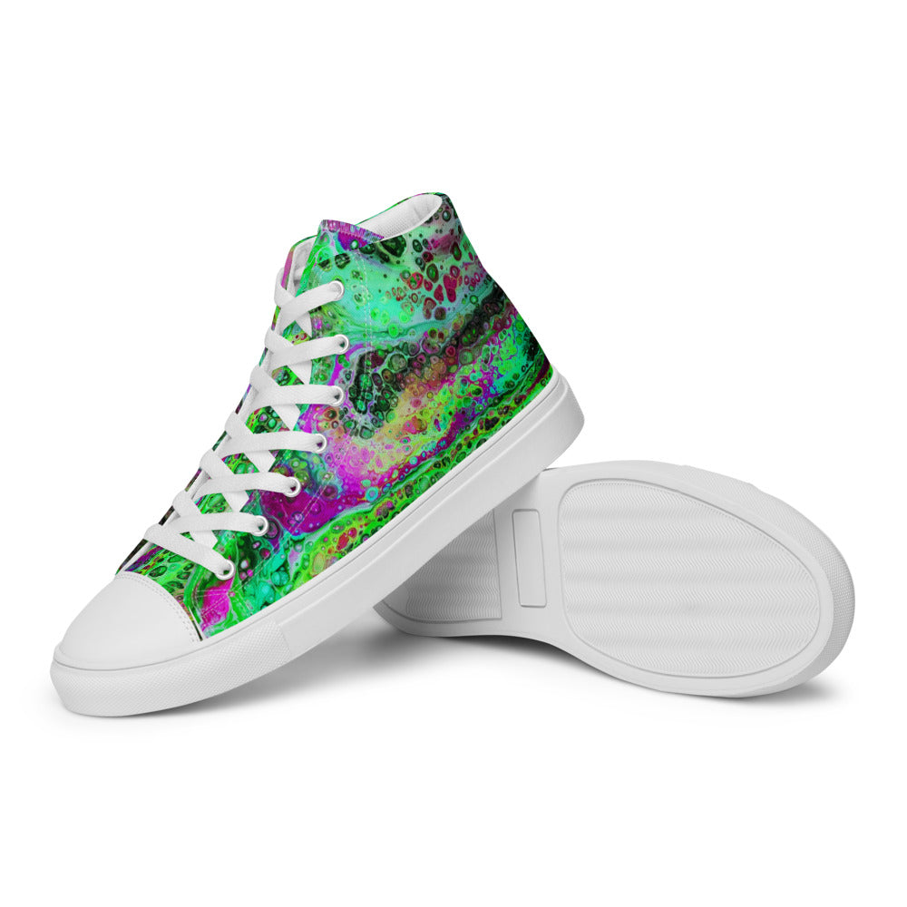 Men’s high top canvas shoes - FA003A