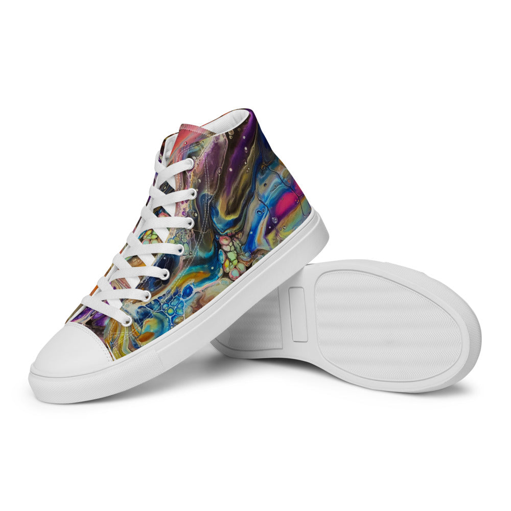 Men’s high top canvas shoes - FA001
