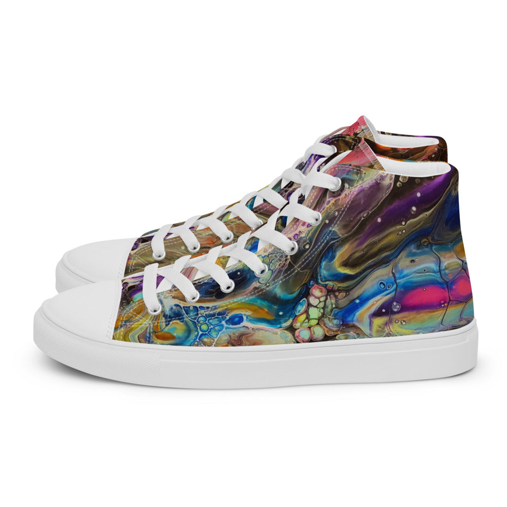 Men’s high top canvas shoes - FA001