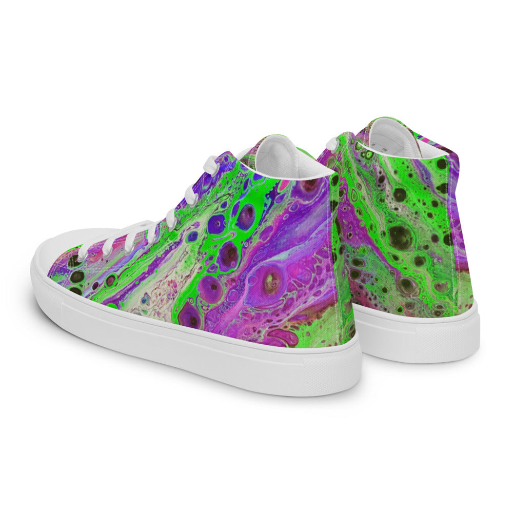 Men’s high top canvas shoes - FA018D