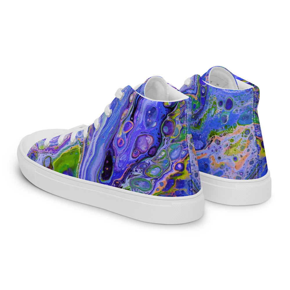 Men’s high top canvas shoes - FA011B