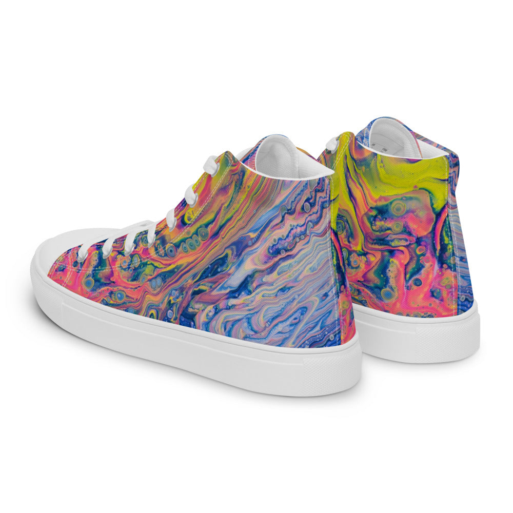 Men’s high top canvas shoes - FA004B