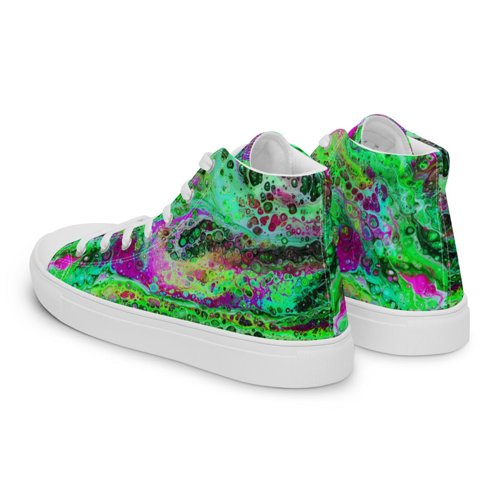 Men’s high top canvas shoes - FA003A
