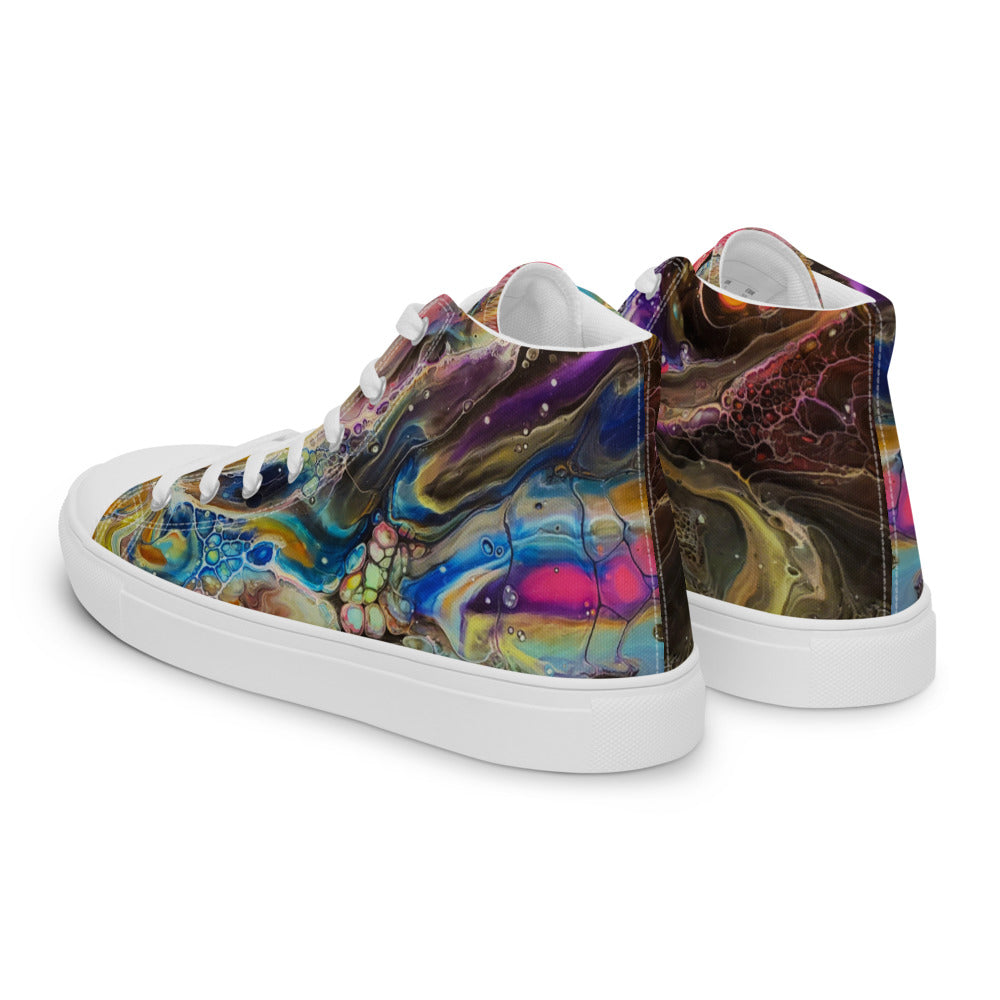Men’s high top canvas shoes - FA001