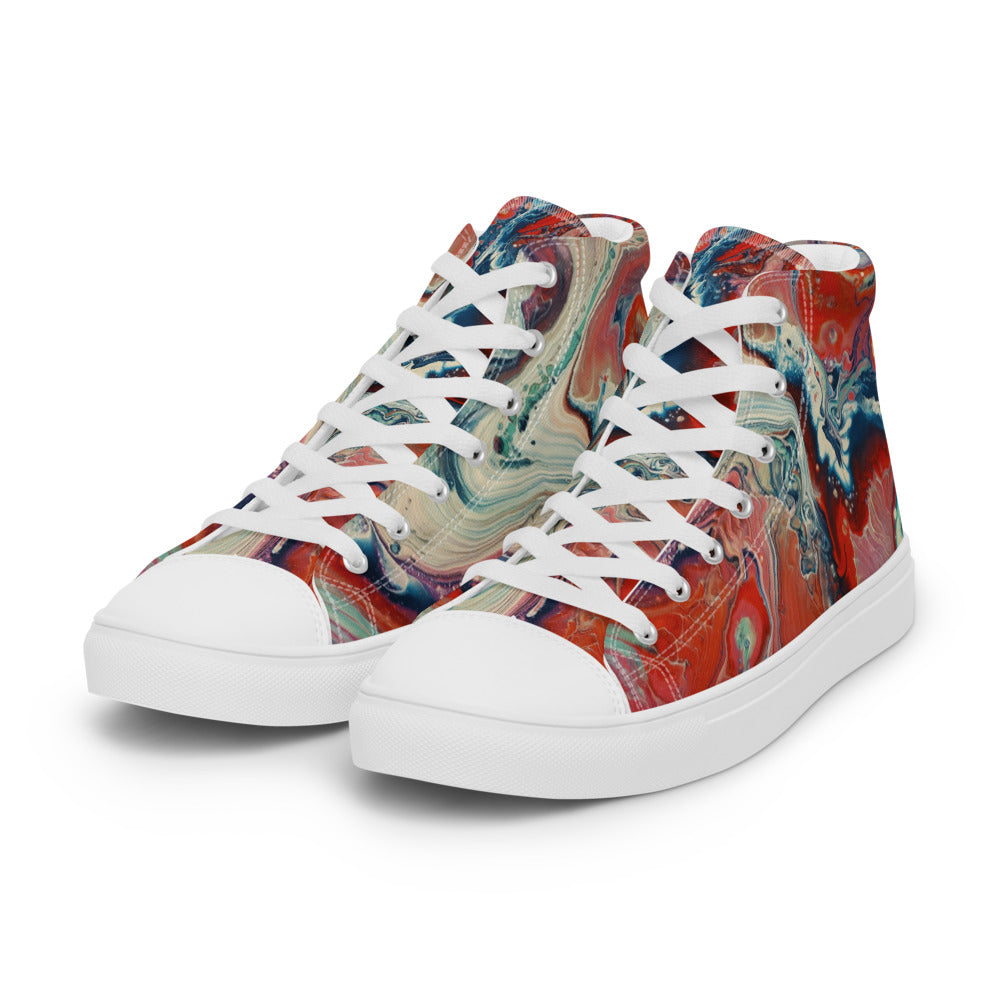Men’s high top canvas shoes - FA022