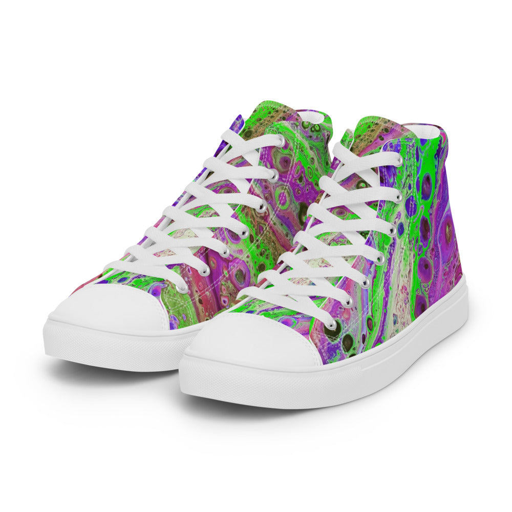 Men’s high top canvas shoes - FA018D