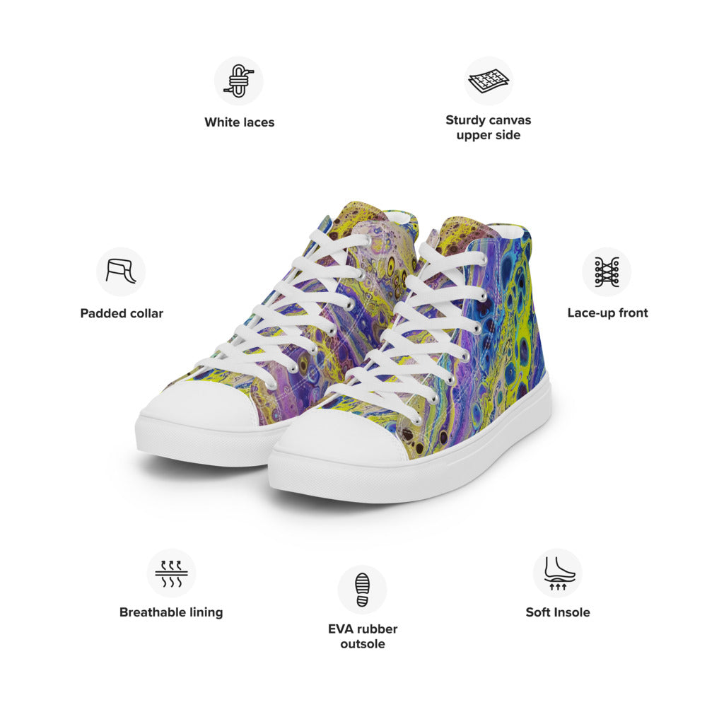 Men’s high top canvas shoes - FA018
