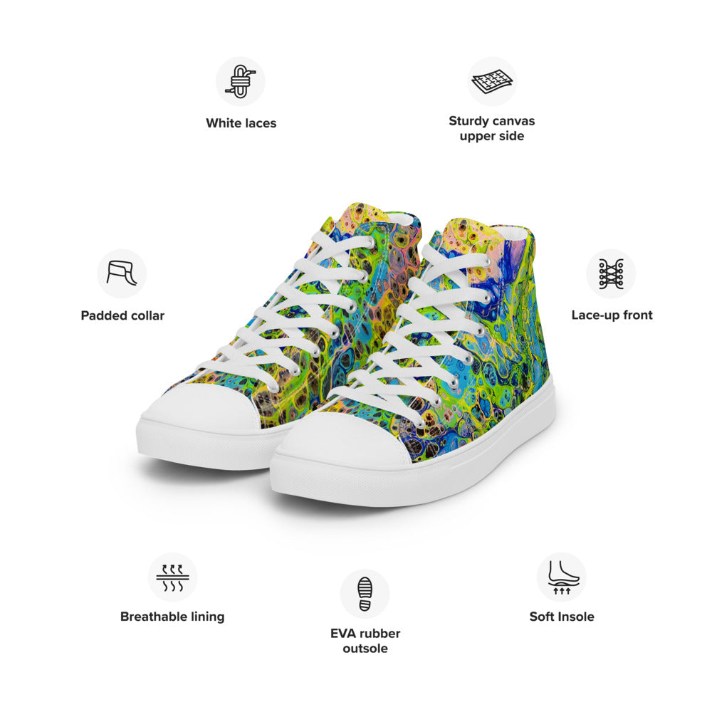 Men’s high top canvas shoes - FA016