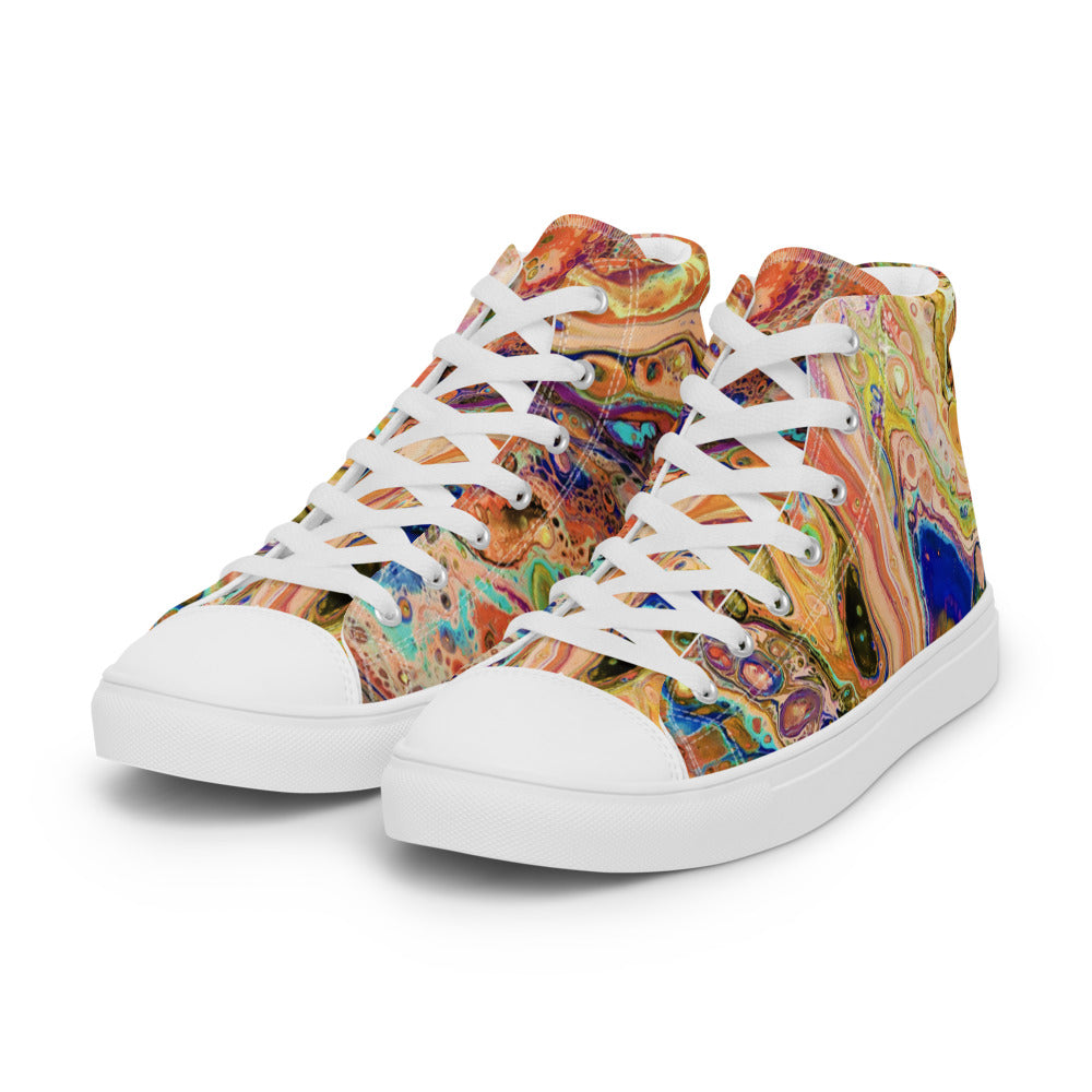 Men’s high top canvas shoes - FA011E