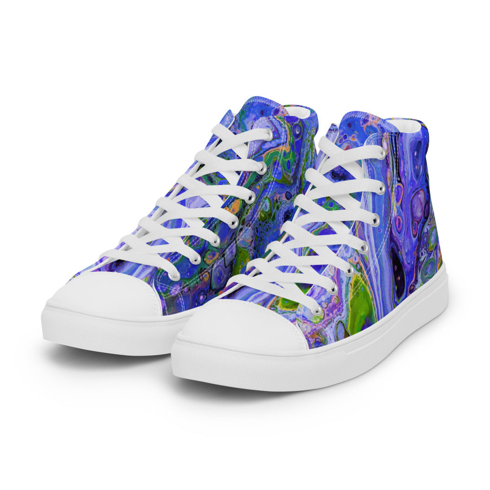 Men’s high top canvas shoes - FA011B