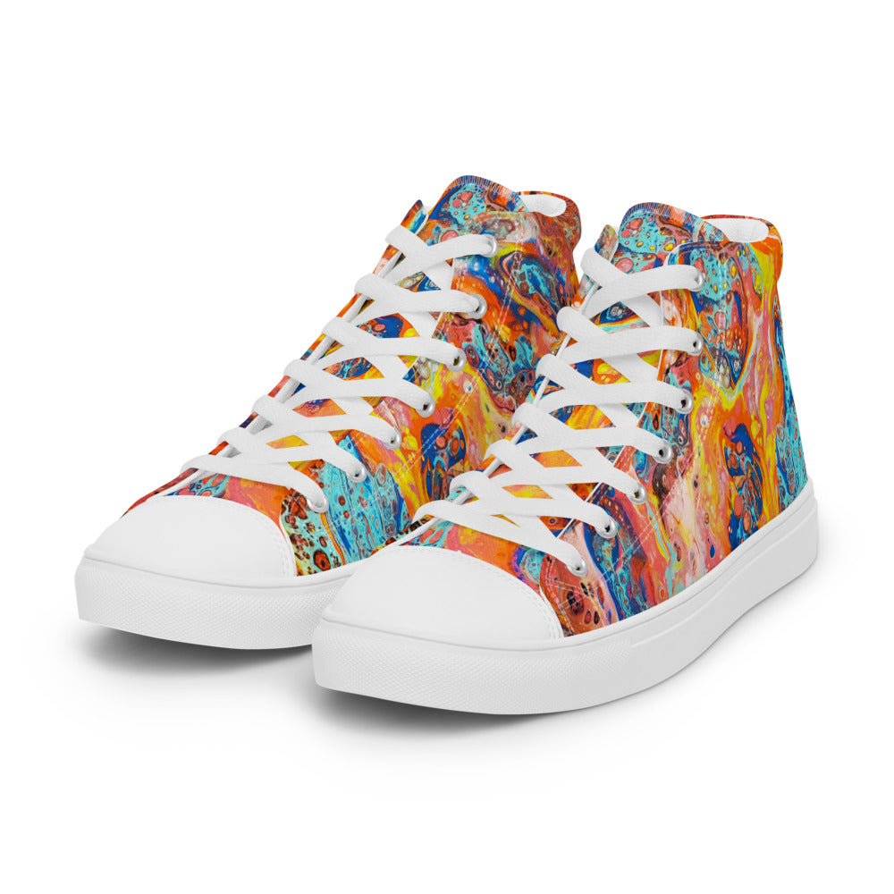 Men’s high top canvas shoes - FA008