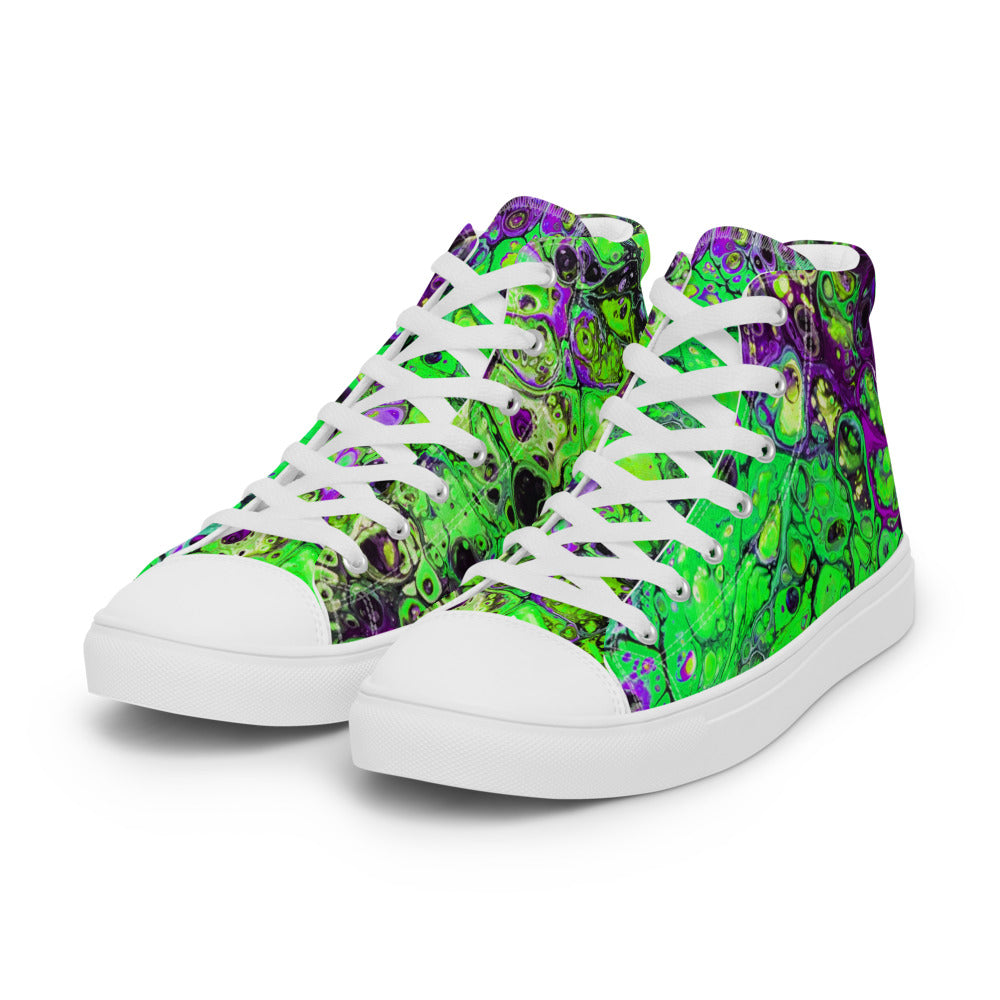 Men’s high top canvas shoes - FA007B