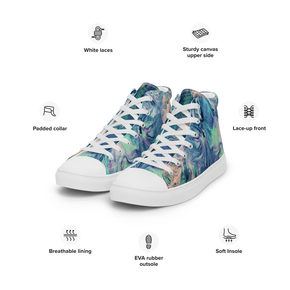Men’s high top canvas shoes - FA005