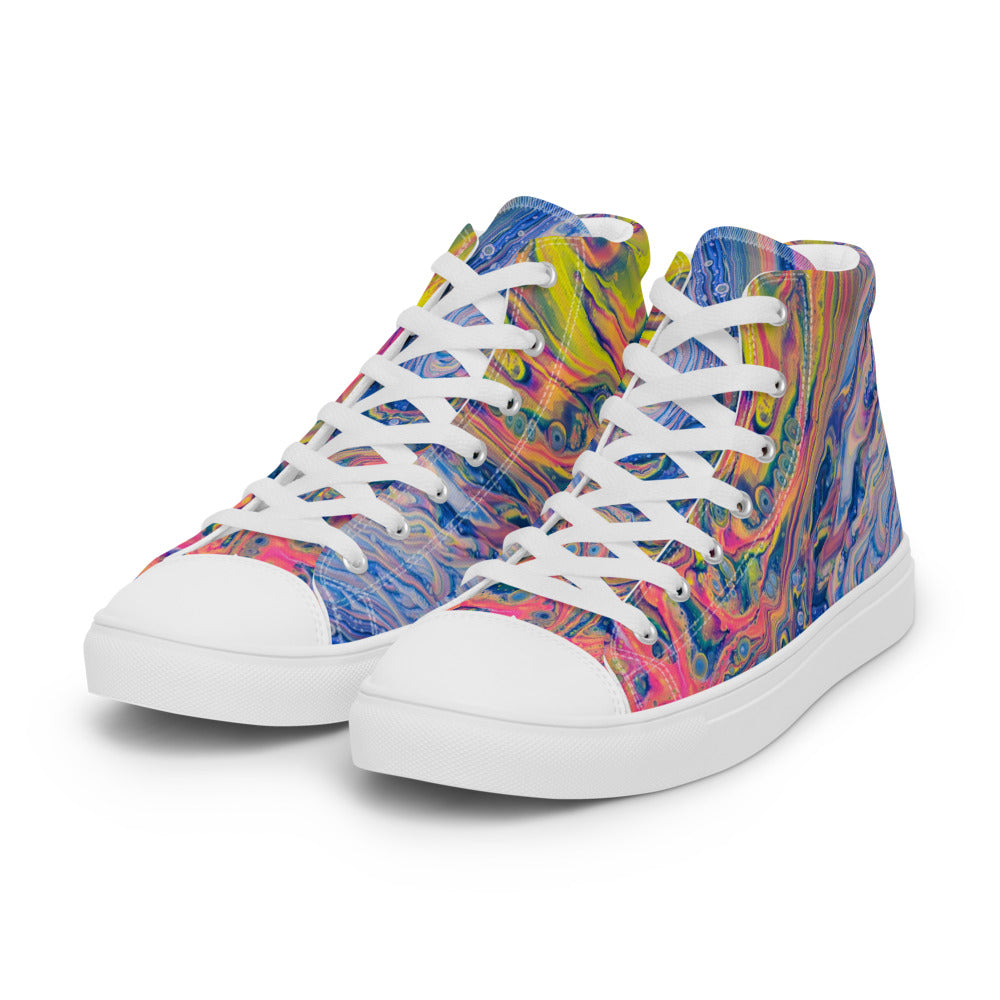 Men’s high top canvas shoes - FA004B