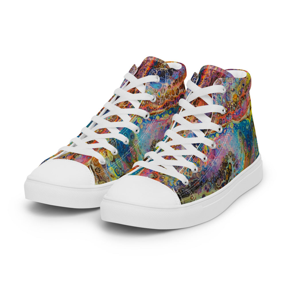 Men’s high top canvas shoes - FA003