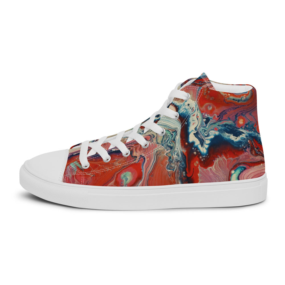 Men’s high top canvas shoes - FA022